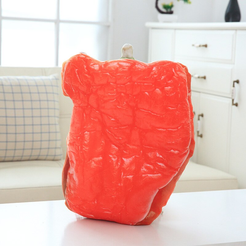 40-60cm Simulation Vegetable Pillow Cushion Vegetable Plush Dolls Potato Broccoli Cabbage Pea Pepper Plush Toy Creative Home