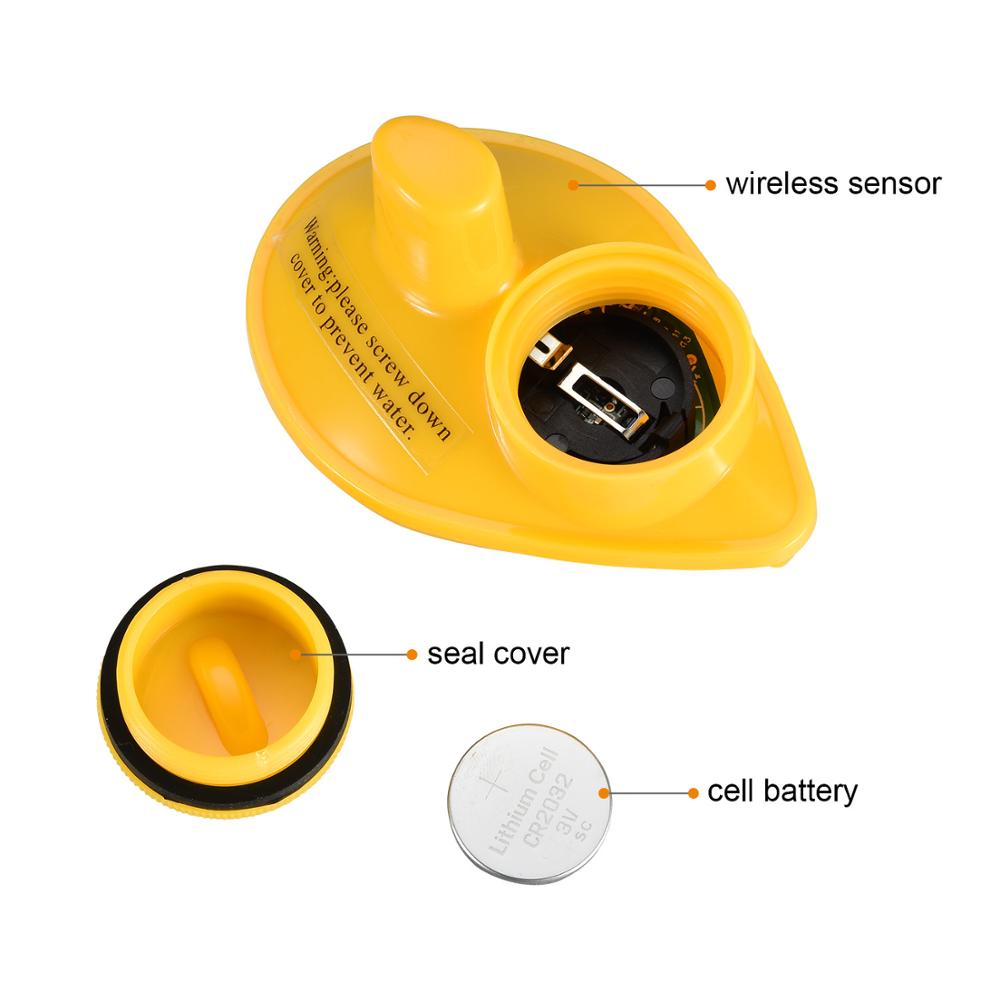 LUCKY FFW1108-1& FFCW1108-1 Fish Finder Portable Echo Sounder Wireless Range 400feet(120m) Electronic Fishing Tackle