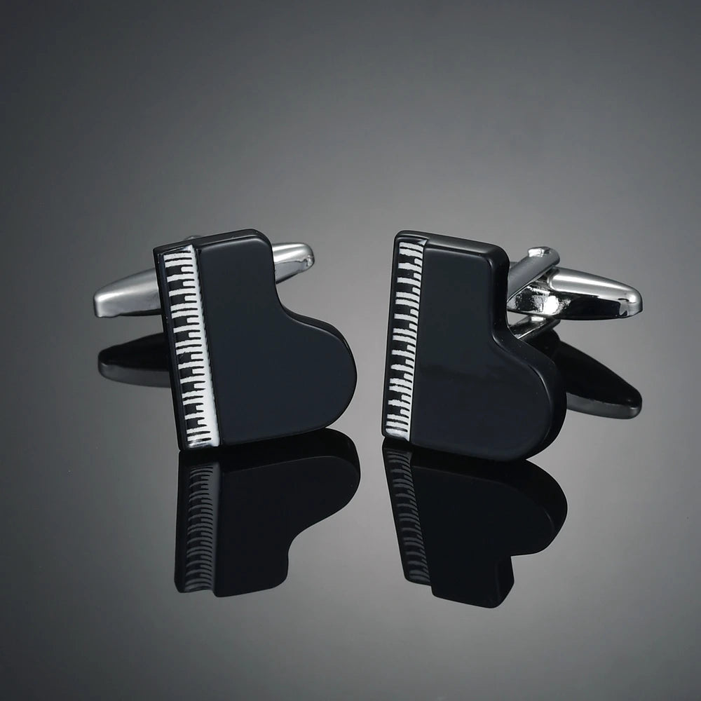 Novelty Luxury Quality Copper Carbon Fibe/ Red Wood/Crystal Cufflinks Design for Mens French Suit Accessories Jewellery Gemelos