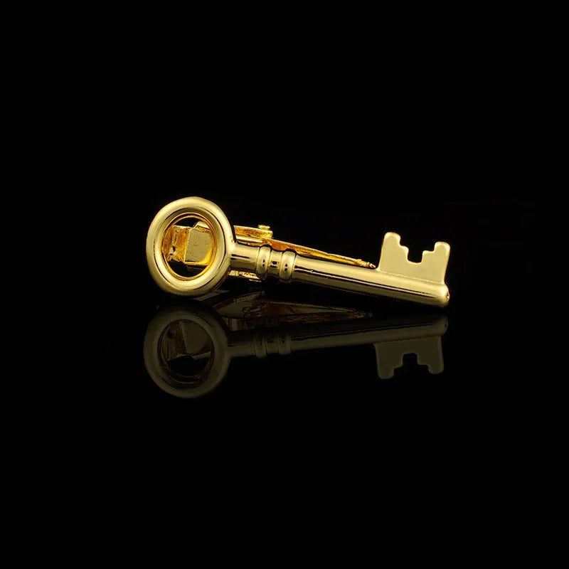 High Quality Men Men Pure Copper Tie Clip Bar Necktie Pin Clasp Clamp Wedding Charm Creative Clip Mens Jewelry
