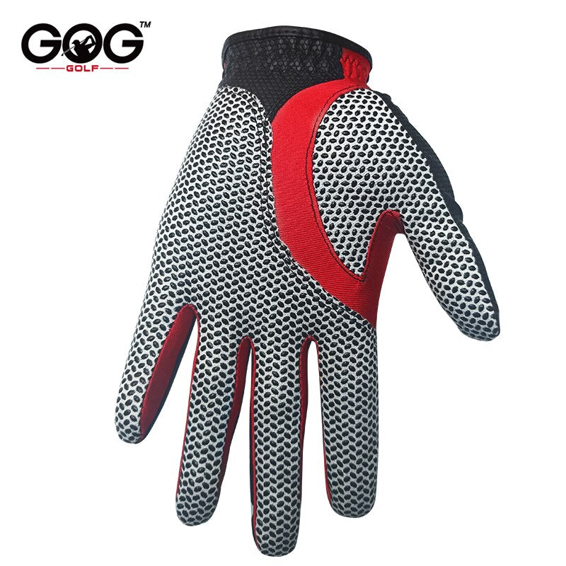 GOG Golf Gloves Professional Magic Tape Pu Slip-Resistant Design Breathable Left