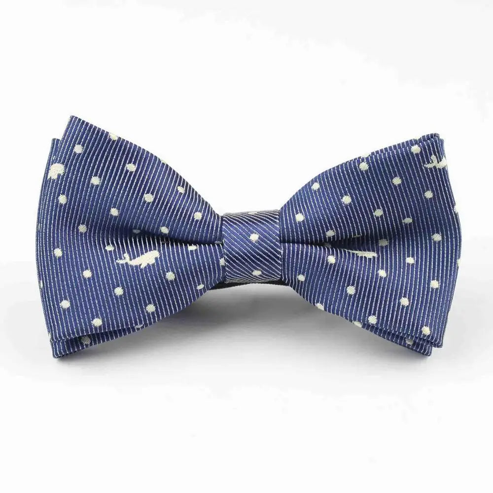 Plaid Children Bowtie Polester Bowties Baby Kid Kids Classical Pet Striped Butterfly Bow Tie Elk Bike Umbrella Dog Car