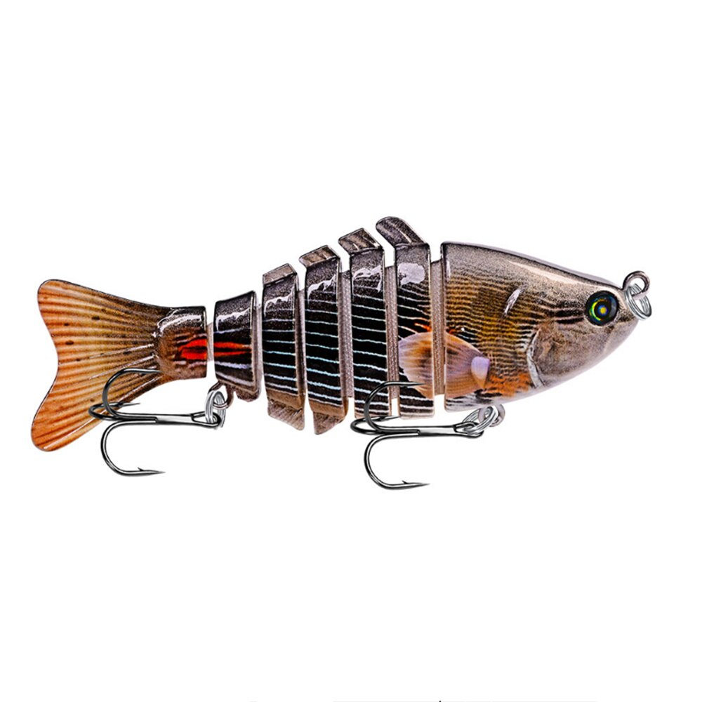 10cm 15.2g Wobblers Pike Fishing Lures Artificial Multi Jointed Sections Artificial Hard Bait Trolling Pike Carp Fishing Tools
