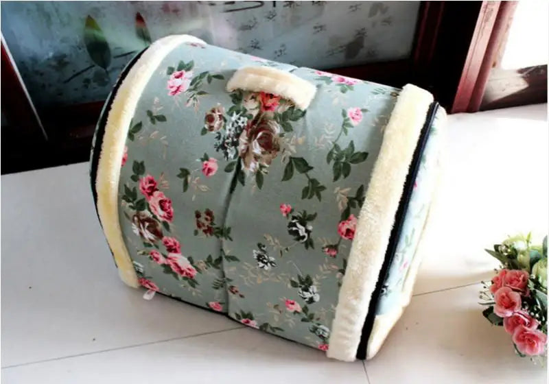 Large Pet Dog Bed Cat House Cave Comfortable Print Stars Kennel Mat for Pet Puppy Winter Summer Foldable Cat Bed Pet Supply