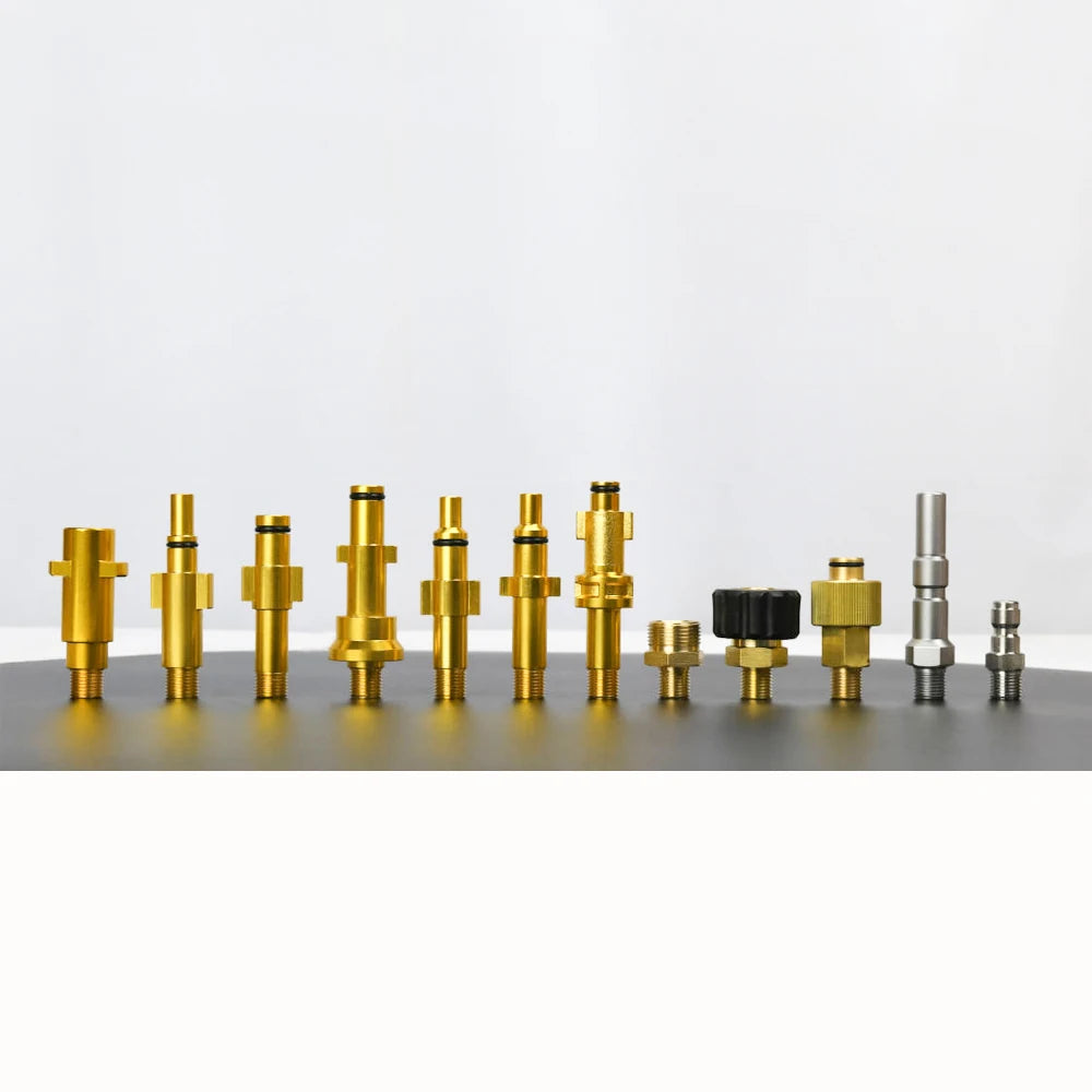 Pressure Washer Gun Lance Bayonet Adapter Snow Foam Lance Adapter High Pressure Car Washer Foam Gun Nozzle Connector for Karcher