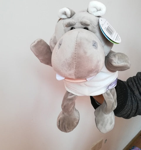 Animal Glove Puppets Adults Hand Living Puppet Dog Theater Doll Toys Plushies Story Talking Muppet Show Muppets Family Toy