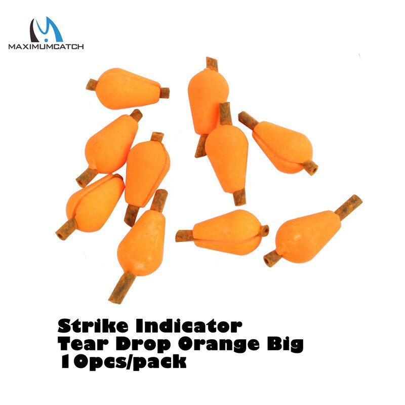 Maximumcatch Self-Adhesive Float Foam/Plastic Stick on/Tear Drop/Bobber/Tube Strike Indicator Fly Fishing Accessory
