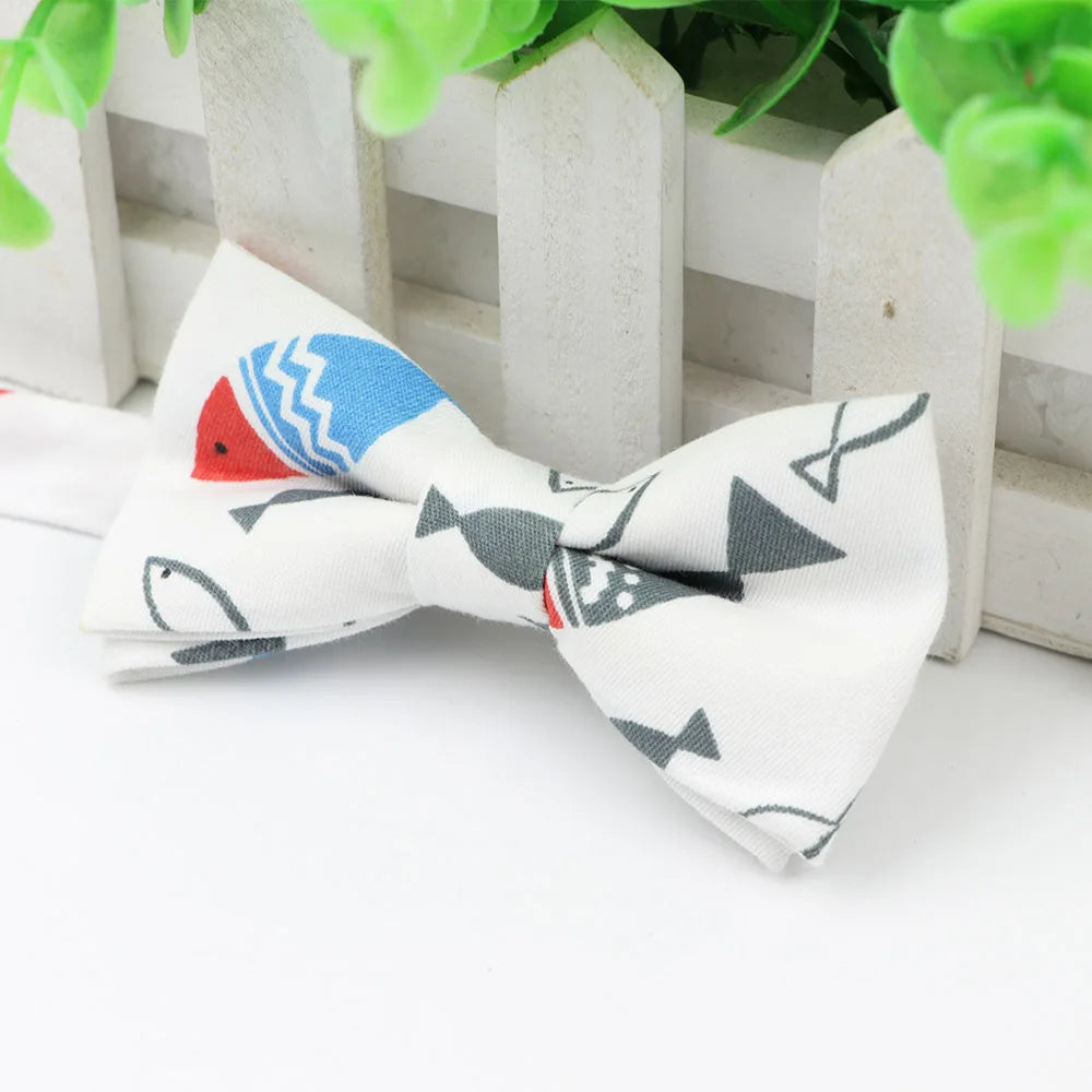 Classic Baby Kid Bow Ties Boy Children Pre Tie Tuxedo Bowties Pet Dog Cat Duck Fish Necktie Butterfly