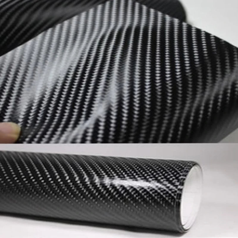 200mmX1520mm Waterproof DIY Car Sticker Car Styling 4D Thicken 3M Car Carbon Fiber Vinyl Wrapping Film Car Accessories Decals