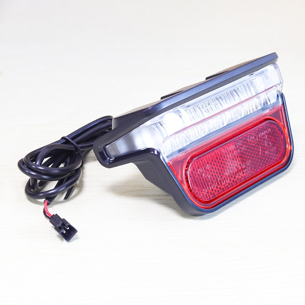 Ebike Light Different Electric Bike Headlight and E Bike Rear Light LED 6V 12V 24V 36V 48V 52V Scooter Horn and Light Switch