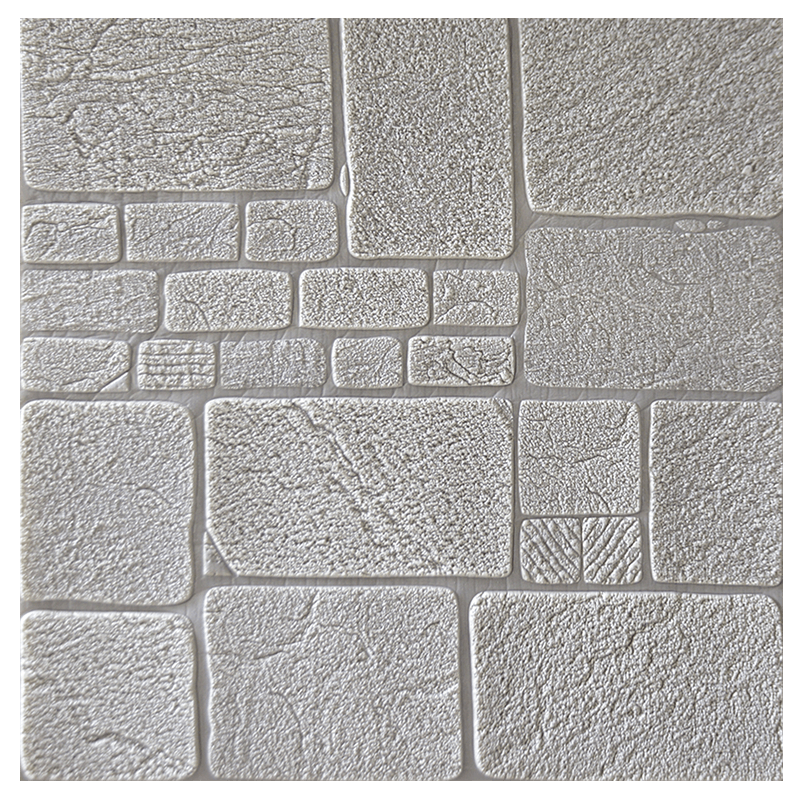 3D Wall Stickers Thick Sandstone Self-Adhesive Wallpaper Brick Pattern Collision Living Room Wall Stickers Bedroom Net Red Room