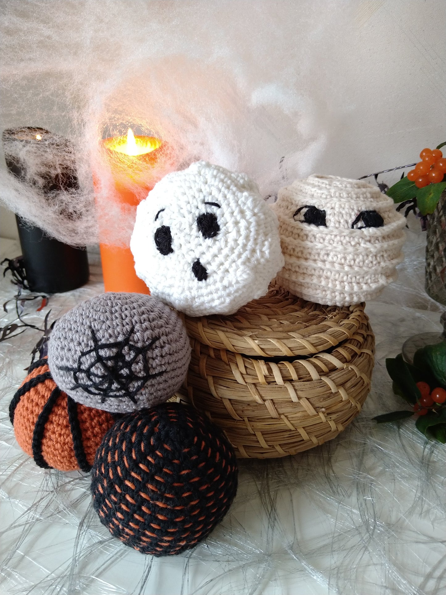 Halloween Sensory Textured Montessori Balls, Set of 5