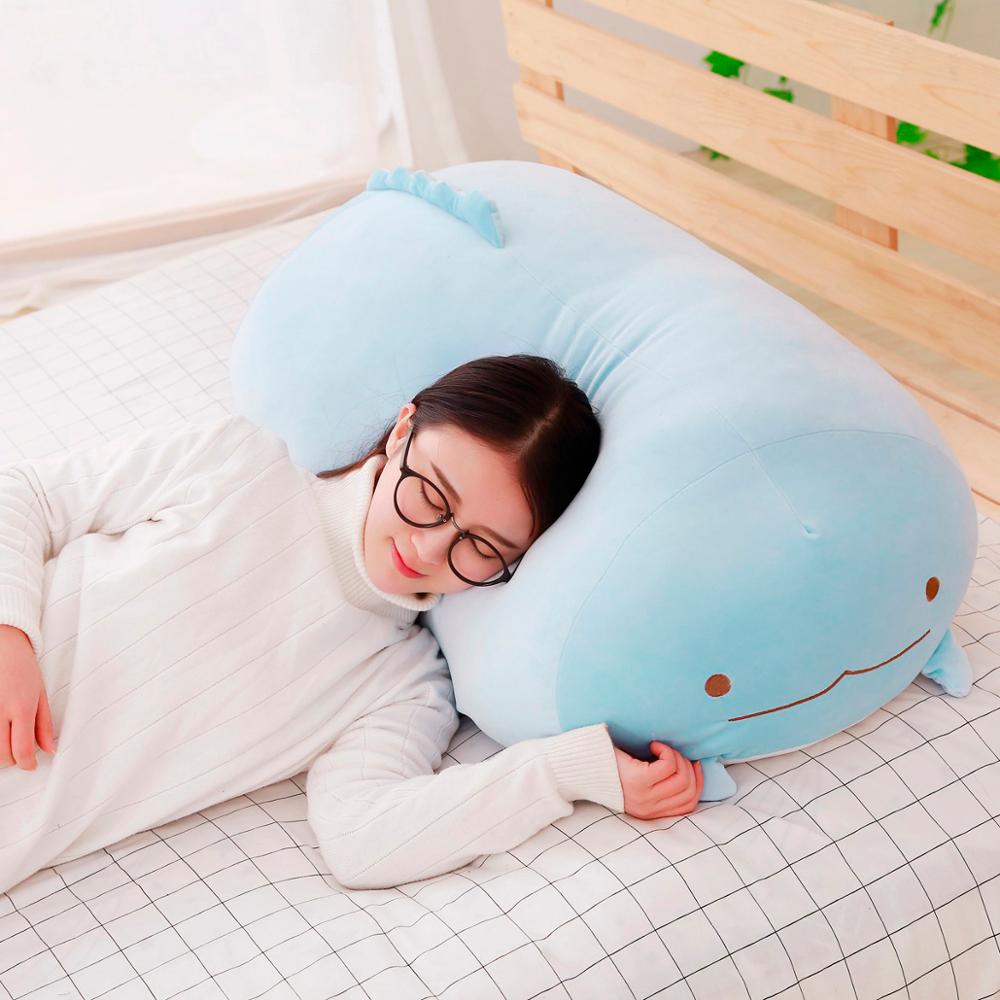 1pc 90cm Cute Corner Bio Pillow Japanese Animation Sumikko Gurashi Plush Toy Stuffed Soft Valentine for Baby Girl