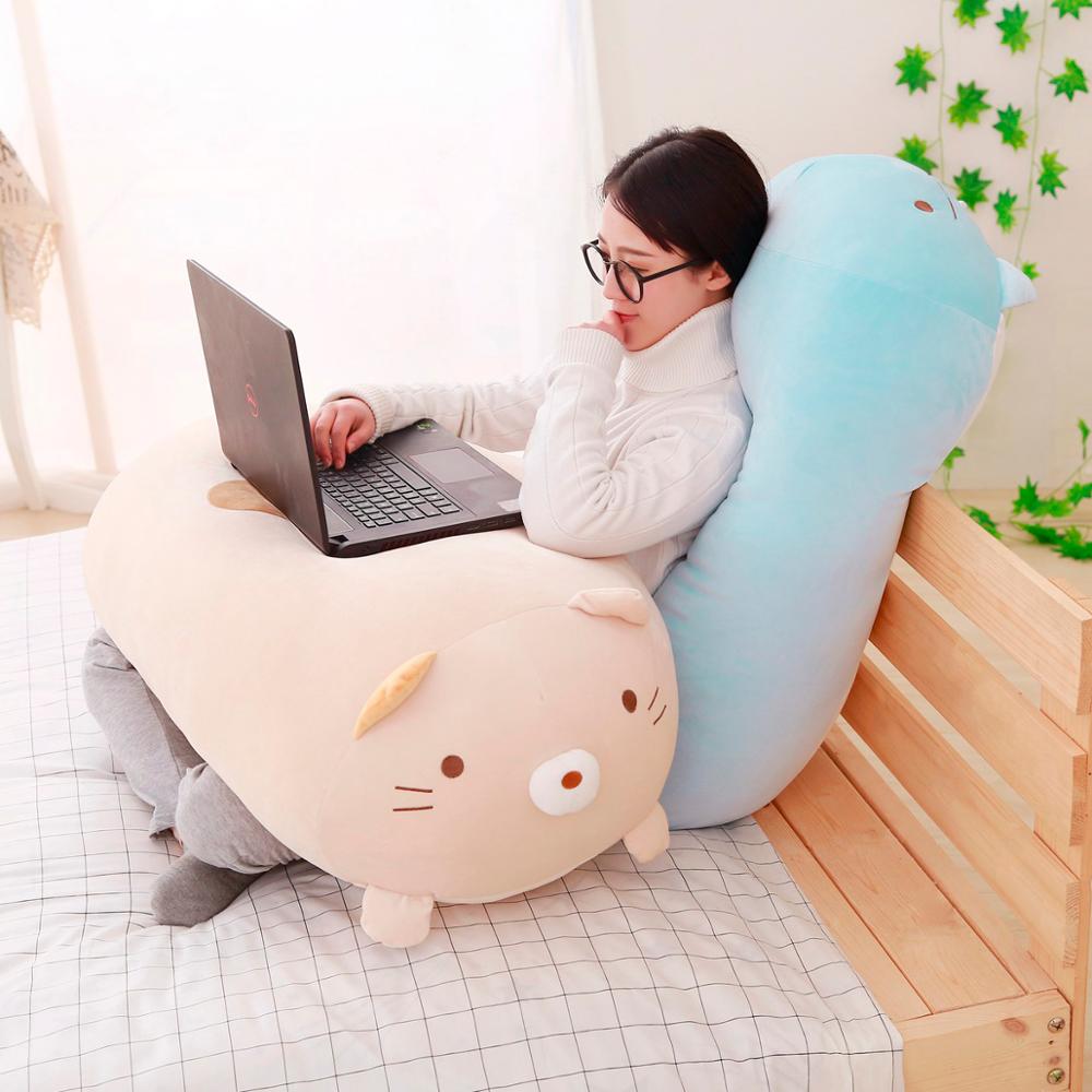 1pc 90cm Cute Corner Bio Pillow Japanese Animation Sumikko Gurashi Plush Toy Stuffed Soft Valentine for Baby Girl