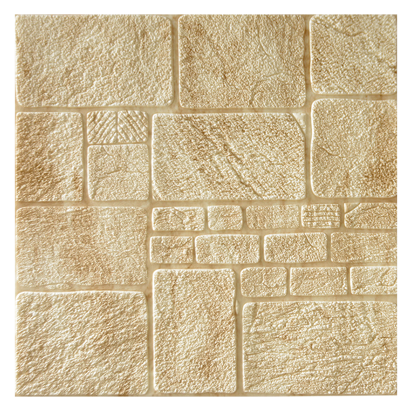 3D Wall Stickers Thick Sandstone Self-Adhesive Wallpaper Brick Pattern Collision Living Room Wall Stickers Bedroom Net Red Room