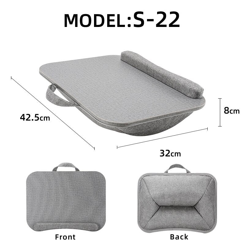 MUMUCC Lap Desk Multifunctional Pillow Soft Base Laptop Desk Office Furniture Sofa Stand Lazy Bed Desk Gaming Desk Laptop Stand