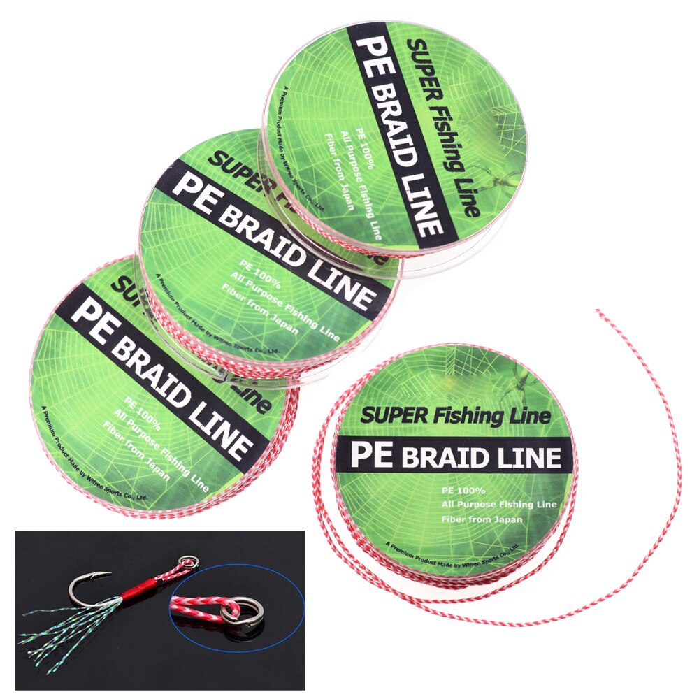 ICERIO Saltwater Assistent Hook Fishhook Pesca Jig Hooks Lure Braided PE Tied Line Fishing Accessories