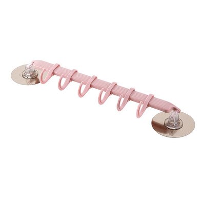 MeyJig Rustproof Bathroom Tools Organizer Towel Holder Key Hooks Kitchen Organizer Cupboard Storage Rack Shelf