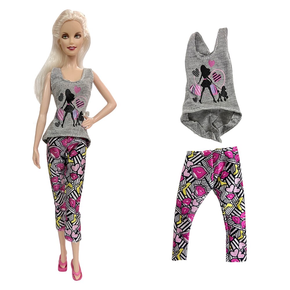 NK 1x Doll Ballet Dress for Barbie Doll Fashion Party Skirt Dollhouse Dancing Clothes for 1/6 BJD FR Doll Accessories Toys JJ