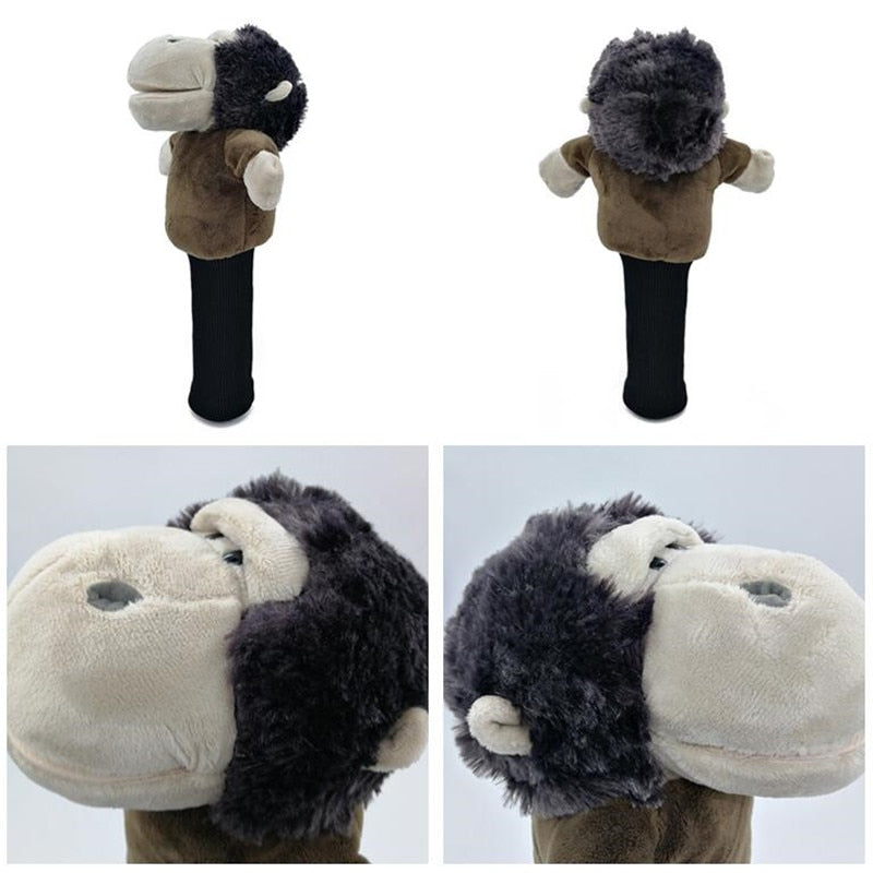 All Kinds of Animals Golf Head Covers Fit Up to Fairway Woods Men Lady Golf Club Cover Mascot Novelty Cute