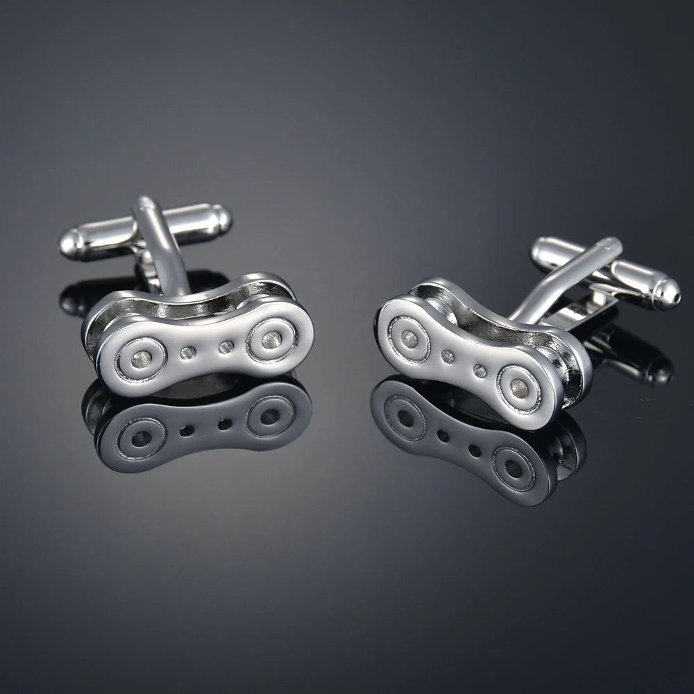 French Shirt Cufflink for Mens Brand Designer Cuffs Button Male Silver High Quality Luxury Wedding Jewelry Father's Day