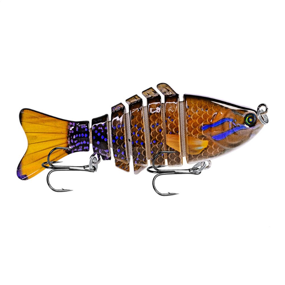 10cm 15.2g Wobblers Pike Fishing Lures Artificial Multi Jointed Sections Artificial Hard Bait Trolling Pike Carp Fishing Tools
