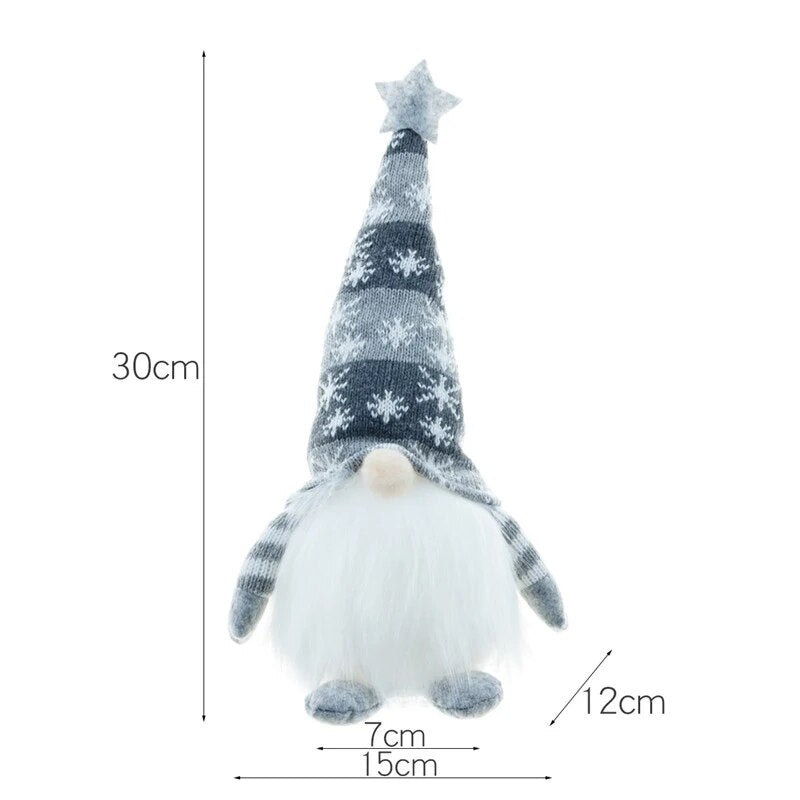 Christmas Gnomes Elf Doll Christmas Home Decoration Christmas Tree Decoration Natal Navidad Plush Toys Happy New Year 2023