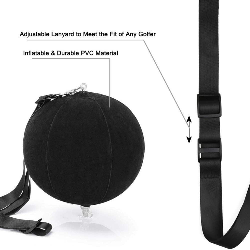 GOG Golf Swing Trainer Ball With Smart Inflatable Assist Posture Correction