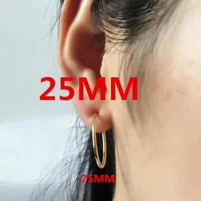 2PCS Unisex Punk Clip on Ear Without Piercing No Hole Fake Body Nose Lip Small Gold Silver Black Plating Earrings for Women Men