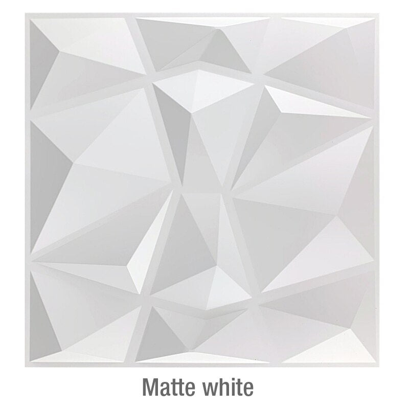 9.8ft/3m 12pcs 50x50cm 3D Wall Sticker Decor Blinds Line Living Room Wallpaper Mural Waterproof 3D Wall Panel Bathroom Kitchen