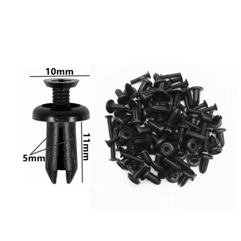 20Pcs 6mm 7mm 8mm 9mm 10mm 5mm Screw Plastic Fastener Bumper Fender Clip Buckle for Audi Toyota VW Buick Honda Renault Nissan