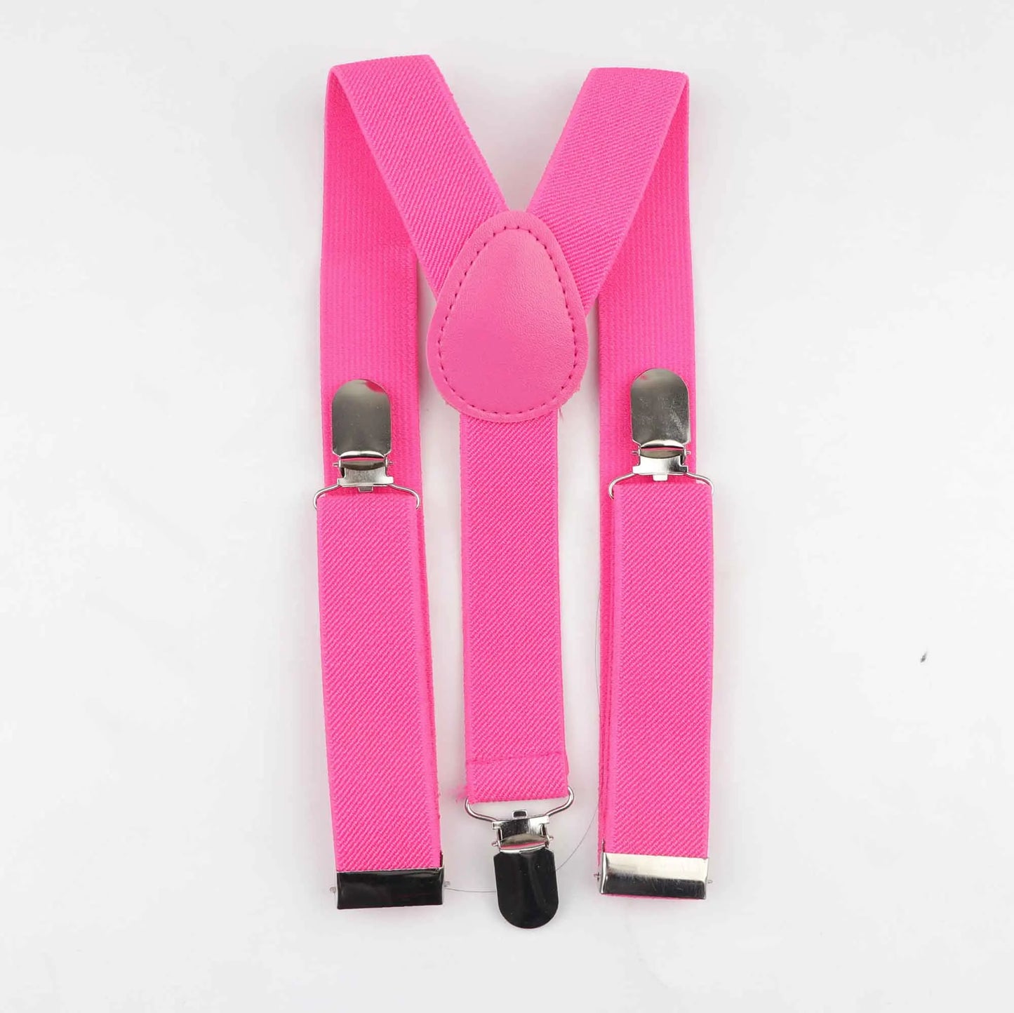 Solid Color Children Belt Baby Boys Suspenders Polyester Y-Back Braces Adjustable Elastic Kids