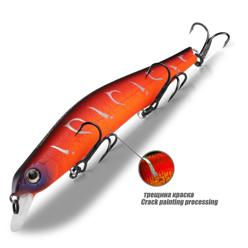 BEARKING 11cm 17g Magnet System SP Top Hard Fishing Lures Minnow Quality Baits Wobblers Fishing Tackles