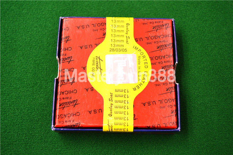 50pcs Glue-On Pool Billiards Snooker Cue Tips 11/12/13mm