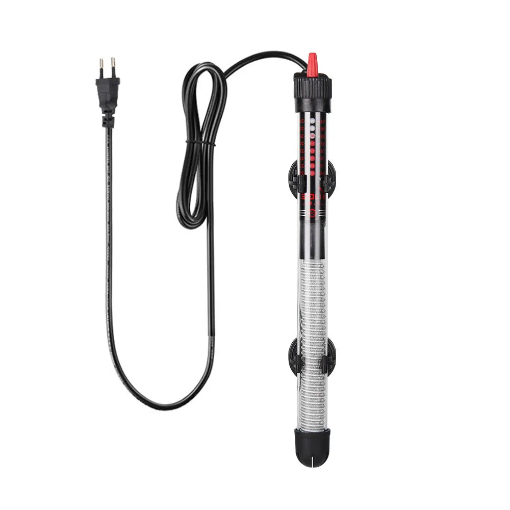 110v-220v Adjustable Temperature Thermostat Heater Rod 25w/ 50w/ 100w/ 200w/ 300W Submersible Aquarium Fish Tank Water Heat