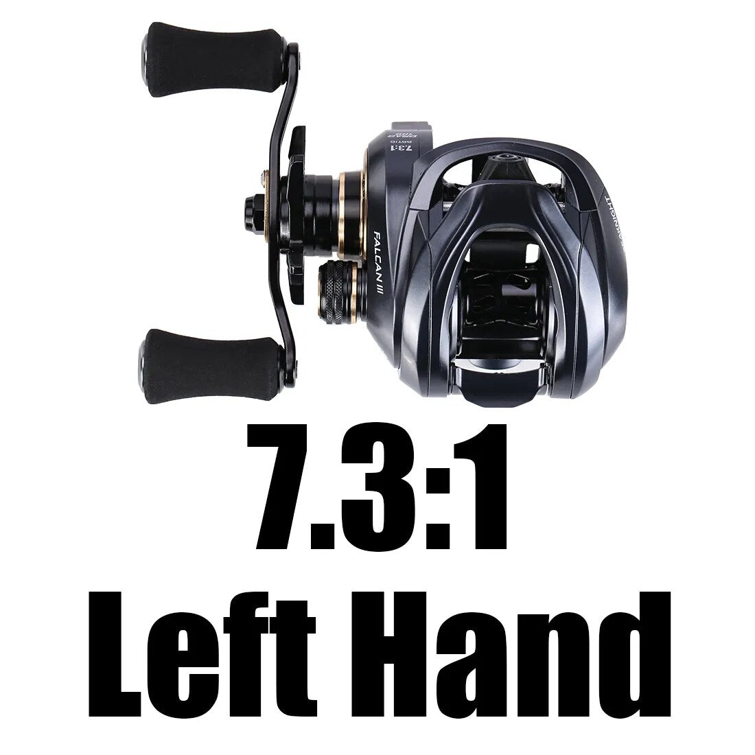 SeaKnight Brand FALCAN III Series Baitcasting Reel 7.3:1 8.1:1 Ultra-Light 180g MAX Drag Power 15LB Long Casting Fishing Reel