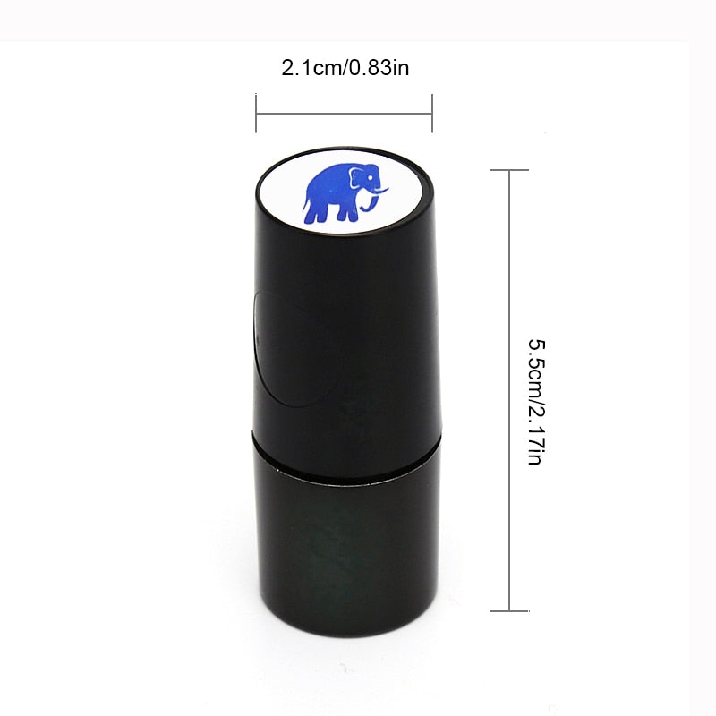 1 Pcs Golf Ball Stamps Colorfast Quick-Dry Long Lasting Stamper Balls Marker Impression Seal Golf Accessories
