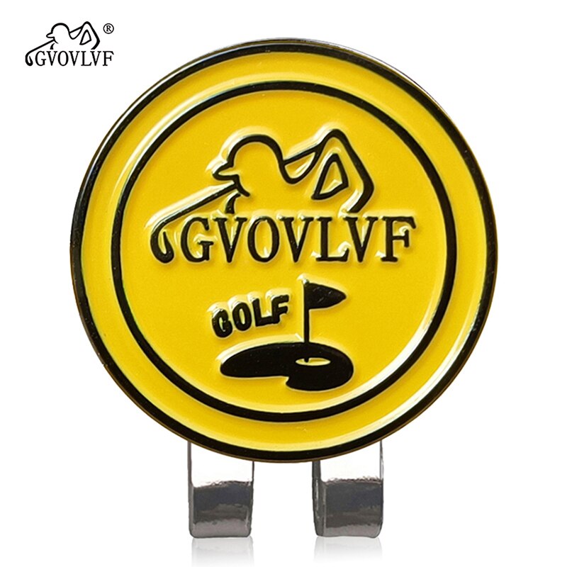 1PC GOG Golf Marker With Magnetic Cap Hat Clips Training Accessories Multi Colors Animal Cup Flag Slippers Tiger High Quality