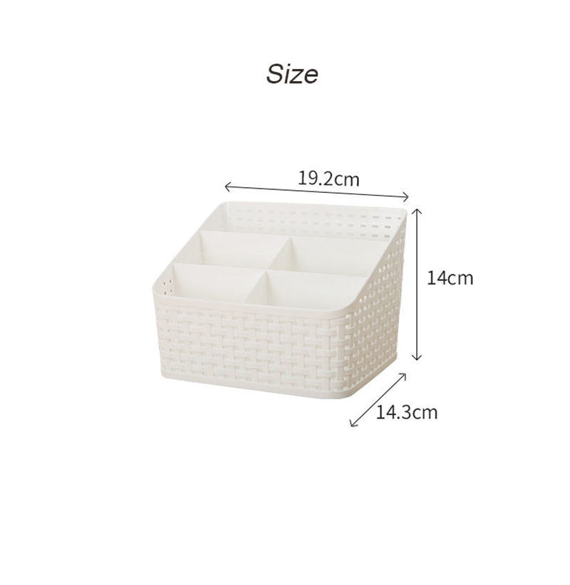 WBBOOMING Makeup Organizer Box for Cosmetics Desk Office Storage Skincare Case Lipstick Case Sundries Jewelry Organizer Box