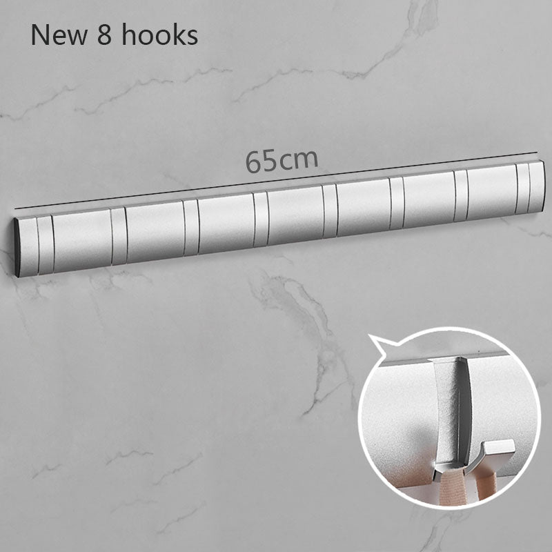Black Golden Robe Hooks Folding Towel Hanger Nail Installation Wall Hooks C