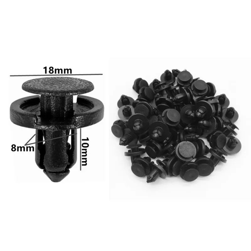 20Pcs 6mm 7mm 8mm 9mm 10mm 5mm Screw Plastic Fastener Bumper Fender Clip Buckle for Audi Toyota VW Buick Honda Renault Nissan