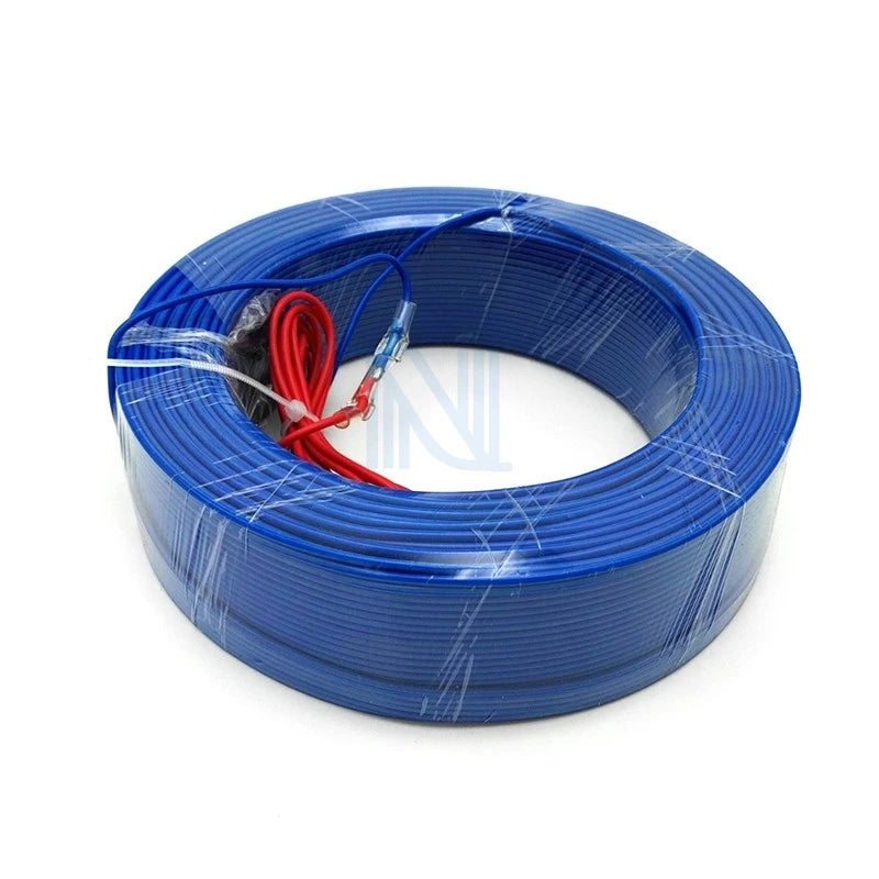 100M Agriculture Soil Heating Line Air Heating Wire Electrofarming Heater Cable Greenhouse Vegetable Flower Raise the Warm