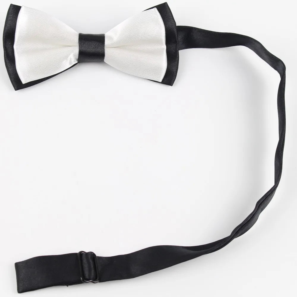 Solid Color Children Belt Bowtie Set Baby Boys Suspenders Polyester Y-Back Braces Two Colors Bow Tie Adjustable Elastic Kids