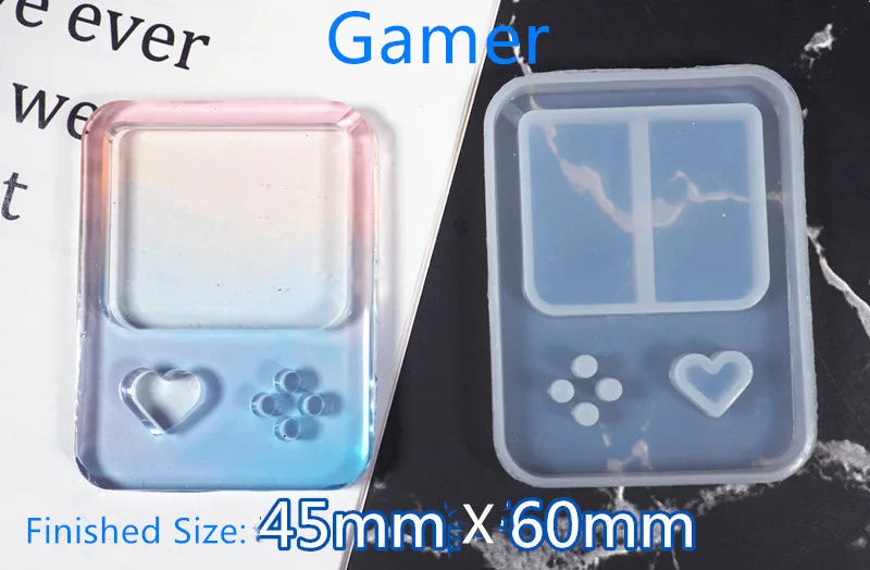 New Arrival Shaker Molds Milk Bottle UV Resin Epoxy Mold Magic Wand Oil Syringe Craft Tools