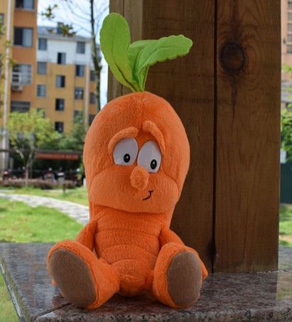 New Fruits Vegetables Banana Pear Brcoccoli Watermelon Bee Ladybird Lemon Mushroom Pineapple Starwberry 9" Soft Plush Doll Toy