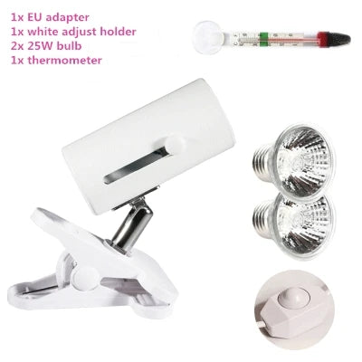 25W UVA&uvb Lamp UV Lamp for Turtles Fill Light Calcium Supply Uvb-Lamp Uvb 3.0 Lamps for Reptiles ONE SET
