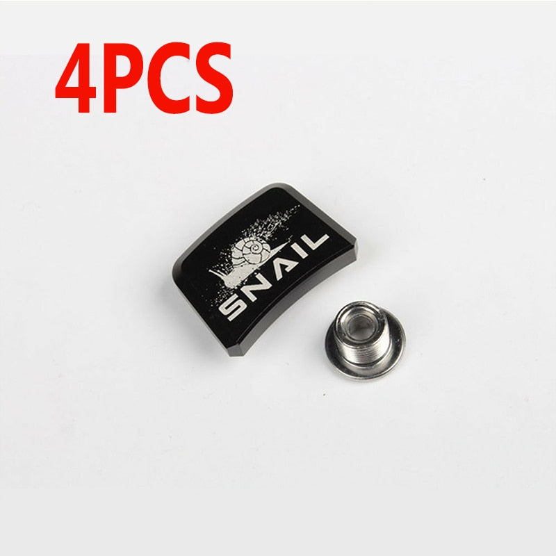 SNAIL MTB Bicycle Chainwheel Screws 7075 Aluminum Alloy Single Chainring Bolts Road Mountain Bike Disc Screws for Crankset