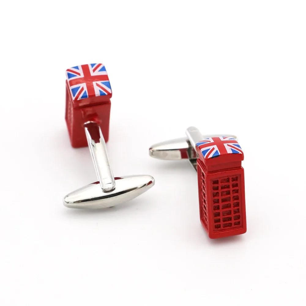 Men's Novelty Cufflinks 28 Styles Option Quality Brass Material Lifestyle Design Cuff Links retail