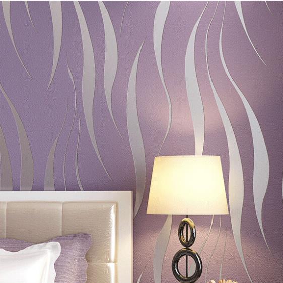 3d White Living Room Wallpaper Flocking Embossed Wall Paper Grey Wallpaper Roll for Walls