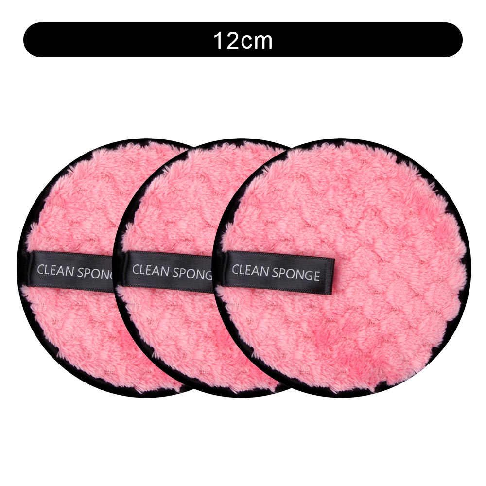 Makeup Remover Puff Reusable Make-Up Pads Washable Cleansing Cotton Microfiber Cloth Pad Skin Care Nail Art Cleaning Wipe Tools
